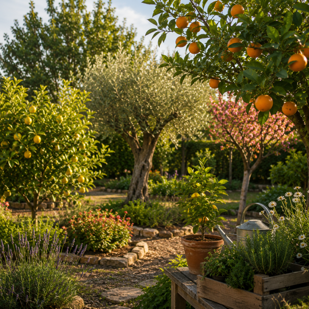 vivero de arboles frutales y ornamentales en Tafalla
